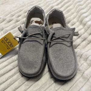 Hey Dude Women's Gray Flats